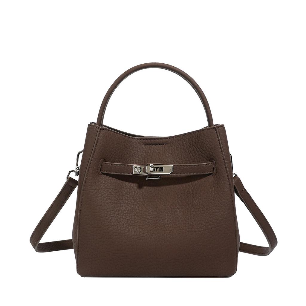 Bucket Bag, Fashionable Vegetable Basket Bag, Versatile Texture and Temperament, Hand-held Bag, Daily Commuting Shoulder Bag
