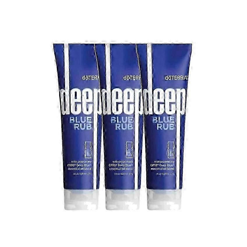 3pcs Deep Blue Rub 120ml Body Oil