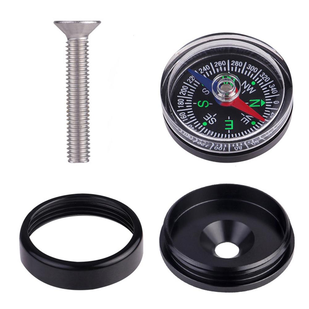 Bike Compass Lightweight Handlebar Compass Waterproof Bicycle Compass Dustproof S/L Multi-Purpose Bicycle Handlebar Accessory