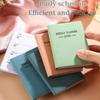 Schedule Writing Pads Portable 2026 Agenda Book Softside Spanish A7 To Do Planner English To Do List Journal Notebook Memo
