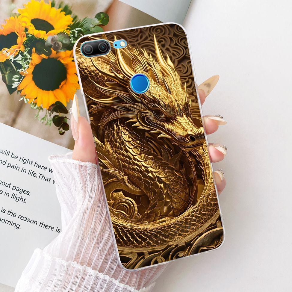 Transparent For Honor 9Lite LLD-L11 LLD-L21 Casing For Honor 9 Lite Case Cover Luxury Fashion Butterfly Funny Cute Painted