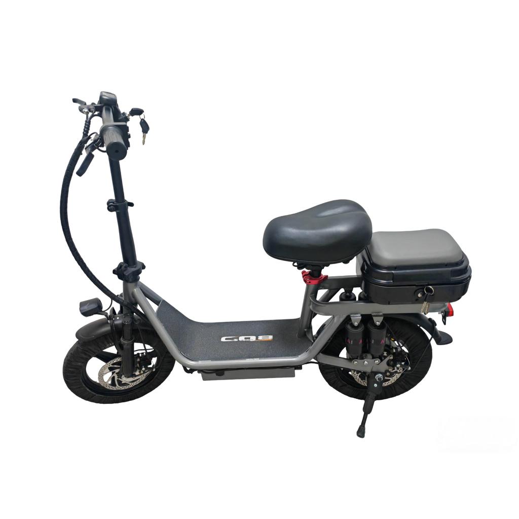 TOOFLY GQ8 14'' Elektroroller für Erwachsene 25 km/h 250W Motor 48V15Ah Akku Stadttaugliches E-Scooter Ausgestattet Mit Abnehmbaren Sitzen
