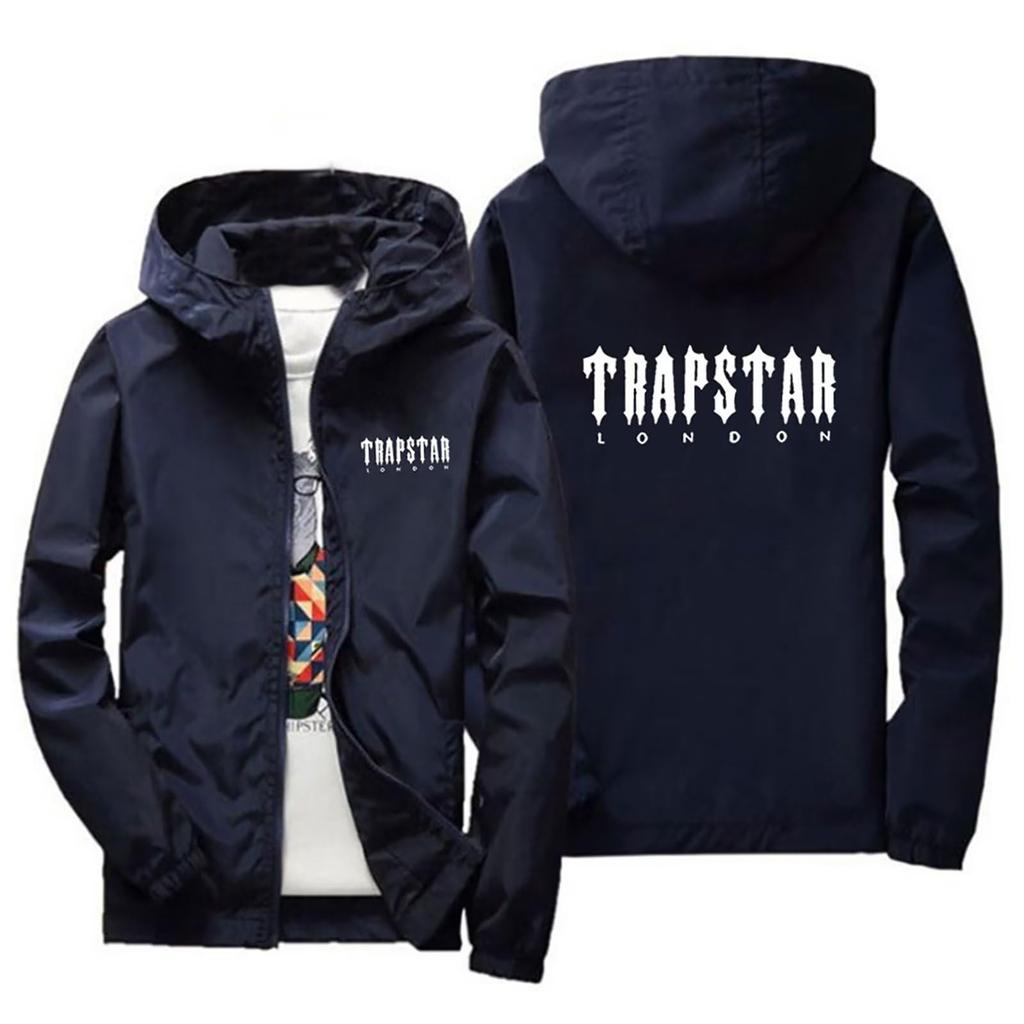 Women's Fashion Casual Printed Long Sleeve Pocket Cardigan Jacket Zipper Hoodie Coat