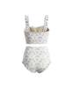 VIKINI VENDER Rococo Garden Ribbon Frill High-Waisted Bikini