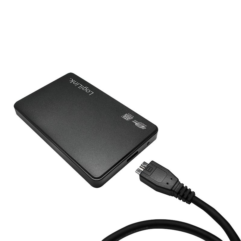 Hard drive enclosure HDD 2.5" sata USB 3.0 LogiLink Fast Data Transfer