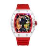 High Value Leisure Sports Automatic Quartz Luminous Waterproof Men'S Watch Wine Barrel Type Dragon Tiger