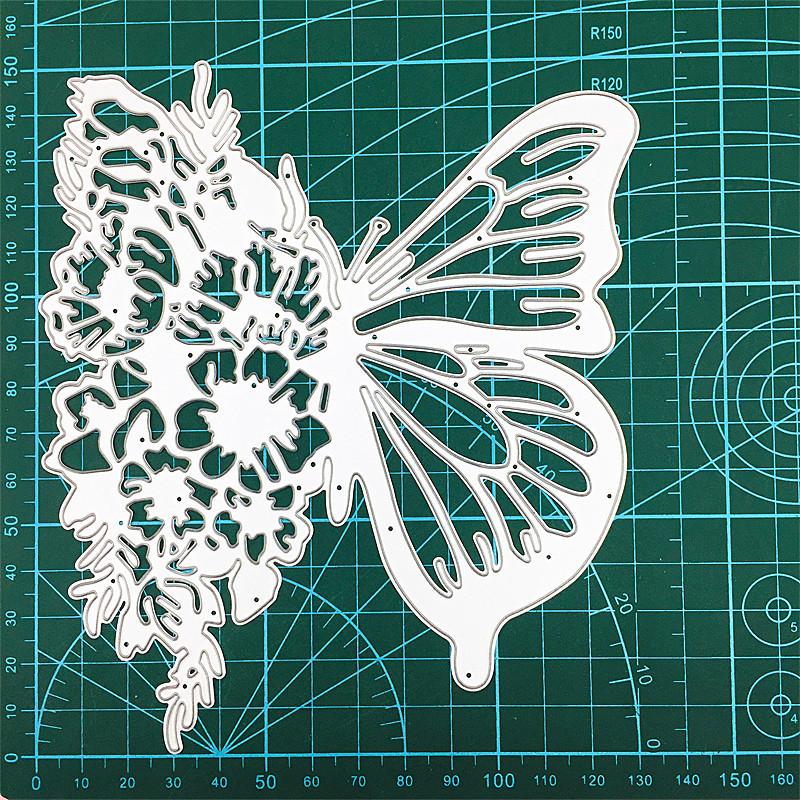 Butterfly Metal Dies for DIY Scrapbooking Cutting Templates for Cardmaking, Paper Art Craft Supplies
