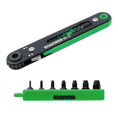 ENGINEER Engineer Ultra-thin Ratchet & Screw Mole Ultra-short DZ-273