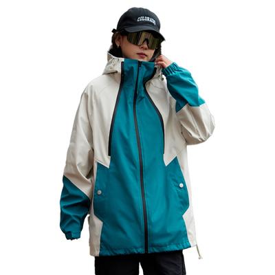 Spring New Couple Hooded Anti-splash Jacket Outdoor Casual Jacket Trendy Brand Street Shot Men's Jacket