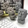 Nuovo Divertente Giocattolo Antistress Easter Squeezing Blowout Rock Man Fidget Toy Vent Sloth Nascondino Bambola Squishy Rilassamento Stress Busting Regalo per Bambino