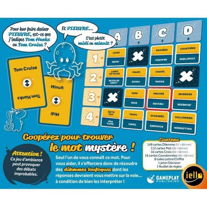 Jeu de société - IELLO - Sucré ou Salé - Coopératif - 2 joueurs ou plus - 15 min de jeu