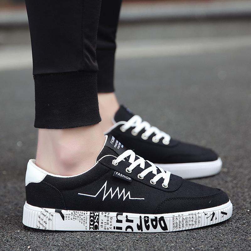 Мужская парусиновая обувь Спортивная мужская обувь для отдыха Тенденции Мужская обувь 44 — фото 8