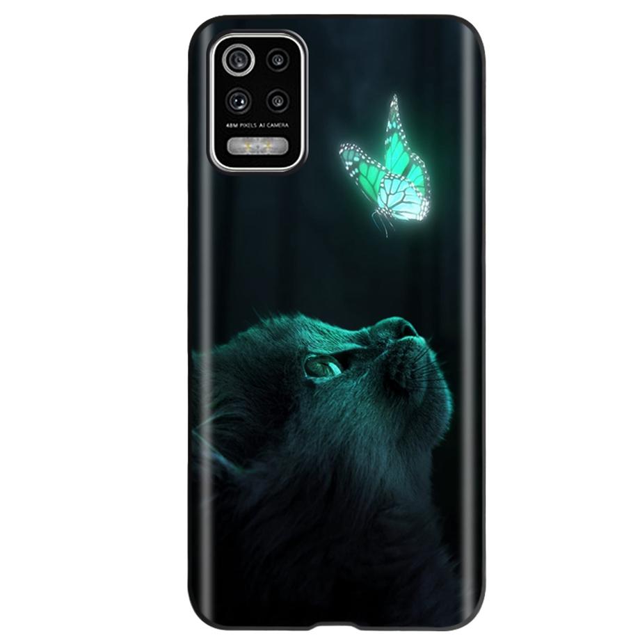 Phone Case For LG K42 K52 K62 K22 Case Soft Painted Luxury Silicone Black Cover For LG K62 Coque K 42 Shockproof Funda for LGK52