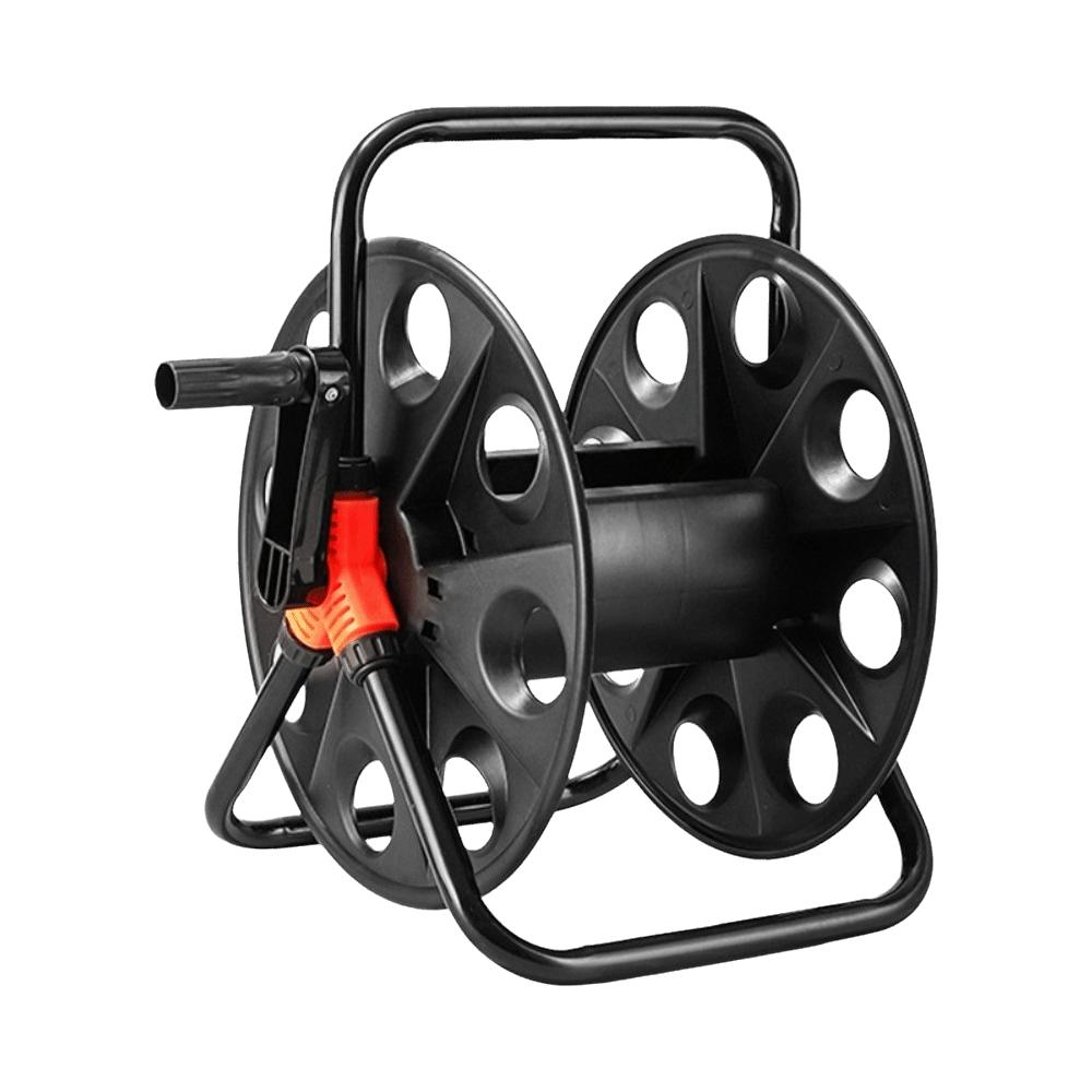 Heavy Duty Hose Storage Reel durable Space Saving Water Pipe Storage Rack Multi-Purpose Collapsible Handle