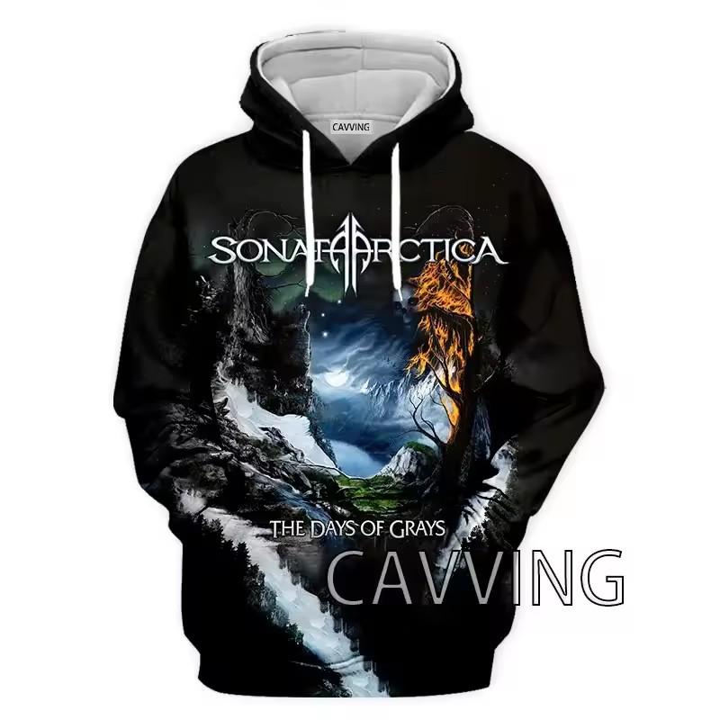 

Модные мужские 3D-принты Sonata Arctica Band Hoodies Hooded Sweatshirts Harajuku Hoodie Sweatshirts Tops Clothing XL