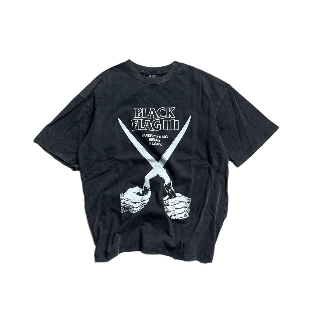 

Мода Уличная одежда Винтажные футболки Графический принт Повседневная Свободная Оверсайз Хлопковая одежда Топы Футболка Для мужчин Унисекс L