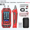 Network Cable Tester Network Tester Cable Toner Rechargeable Ethernet Wire Tester Multi-Function POE Wire Tracer Network Repair