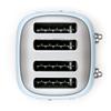 Smeg TSF03PBEU Toaster 2000W Blue