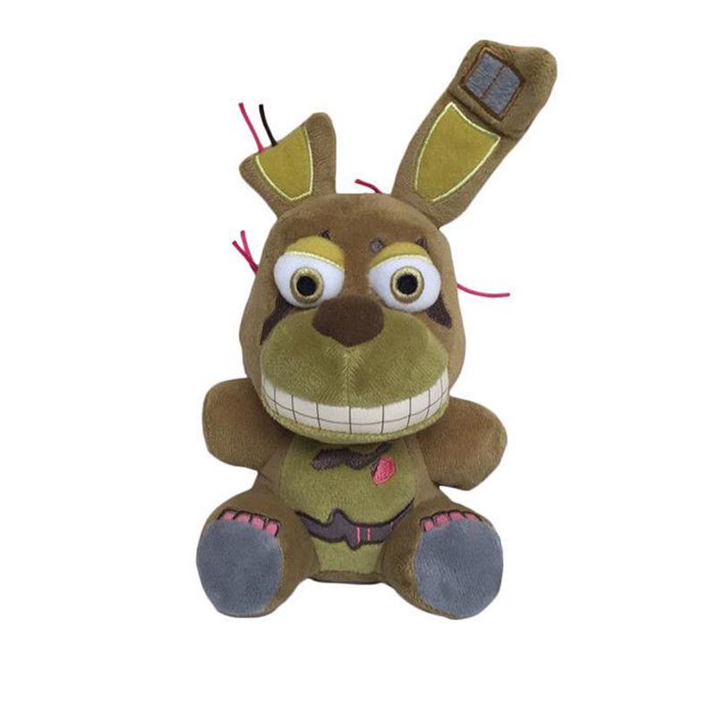 Nights At Five Freddys Chica Bonnie Foxy Plysjdukke Myk Kosedyr Barnegave