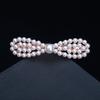 Hair Accessories Rhinestone Bow Hair Clip, Adult Pearl Horizontal Clip, Ponytail Clip, Top Clip, Spring Clip, Small Pearl Hair Clip