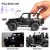 1:Model auta Wrangler v měřítku 32, stahovací autíčko ze zinkové slitiny se zvukem a světlem pro děti, chlapec, dívka