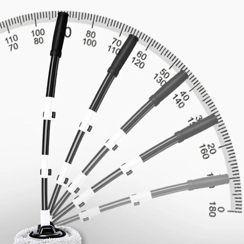 Universal Car Wash Brush Car Cleaning Brush Telescoping Long Handle Mop Soft Hair Chenille Broom Window Wash Auto Accessories