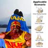 Customiz Name Personality Hulk Hogan  Blanket Soft &Warm Sofa Office Bed Travel Lunch Break Blanket, Gift Suitable All Seasons