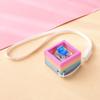 Portable Pocket Stress Relieving Toy with Button Lanyard Anxiety Alleviation for Daily Commute Travel Gifts
