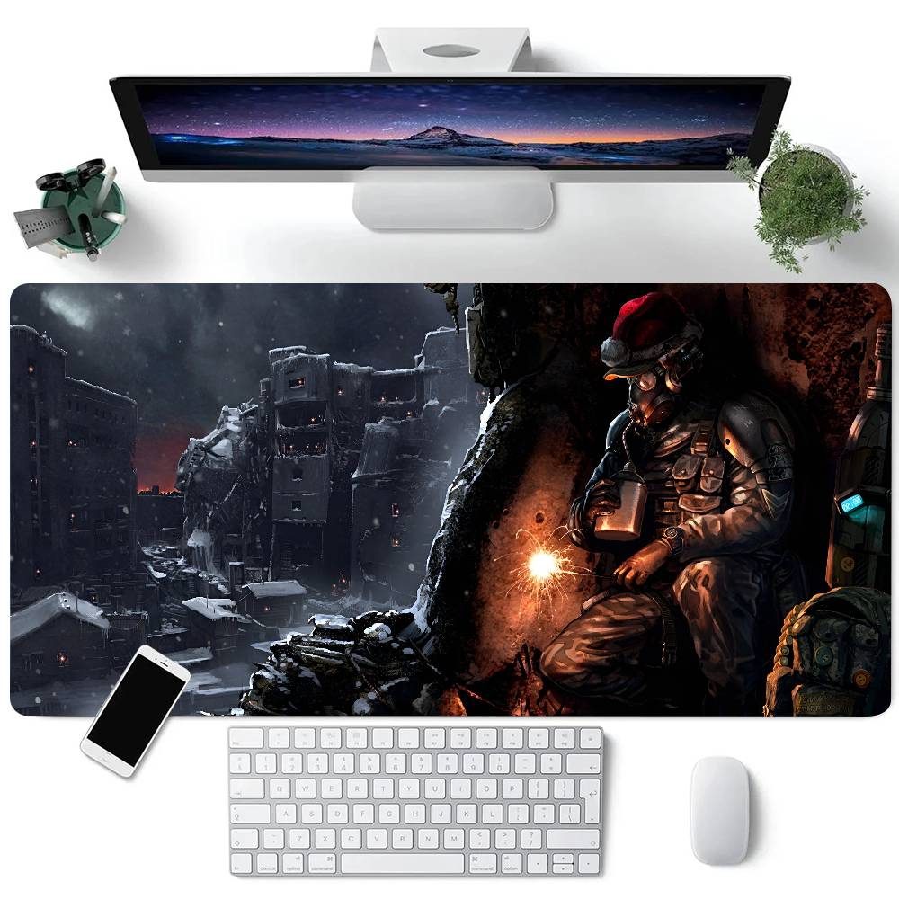 Rust The Game Mousepad Large Keyboard Desk Mat Gaming Mouse Pad LockEdge Non-slip Mat