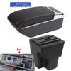For Vw Tcross Armrest Box For Volkswagen T-CROSS Car Armrest Interior Center Storage Box USB Charging Car Accessories