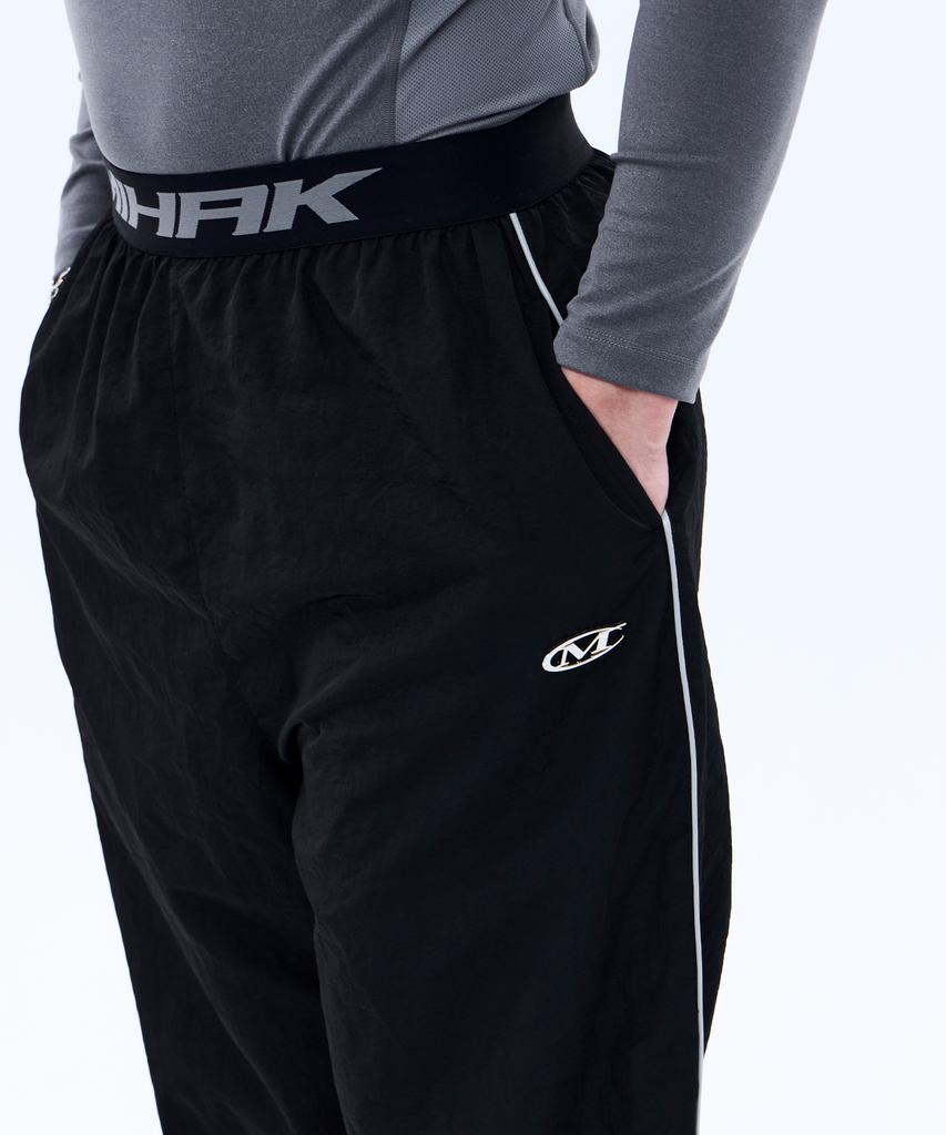 Mihag Signature Band Nylon Jogger Pants (Black)