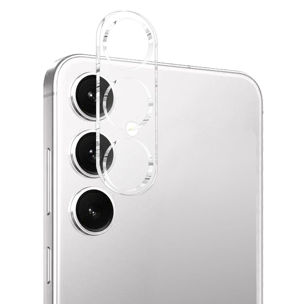 NORTHJO For Samsung Galaxy S24 TPU Phone Case+Tempered Glass Film+Camera Lens Protector (Support Fingerprint Unlock)