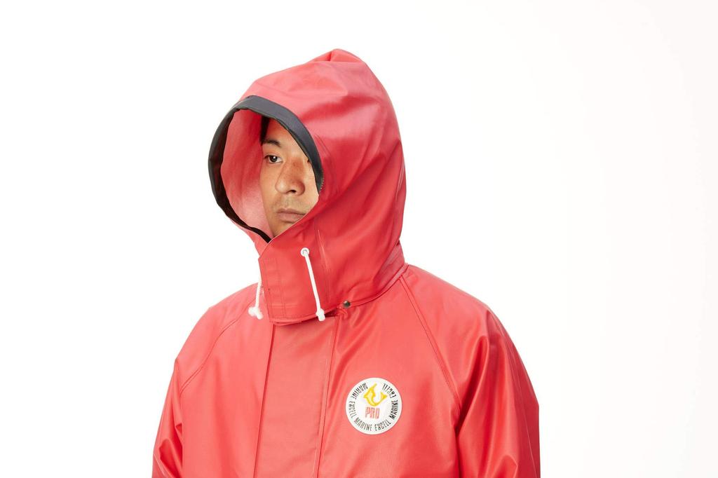 MARINE EXCELL Industrial Rainwear Hypermarine Excel Pro Jacket 12170412 Red, Size L