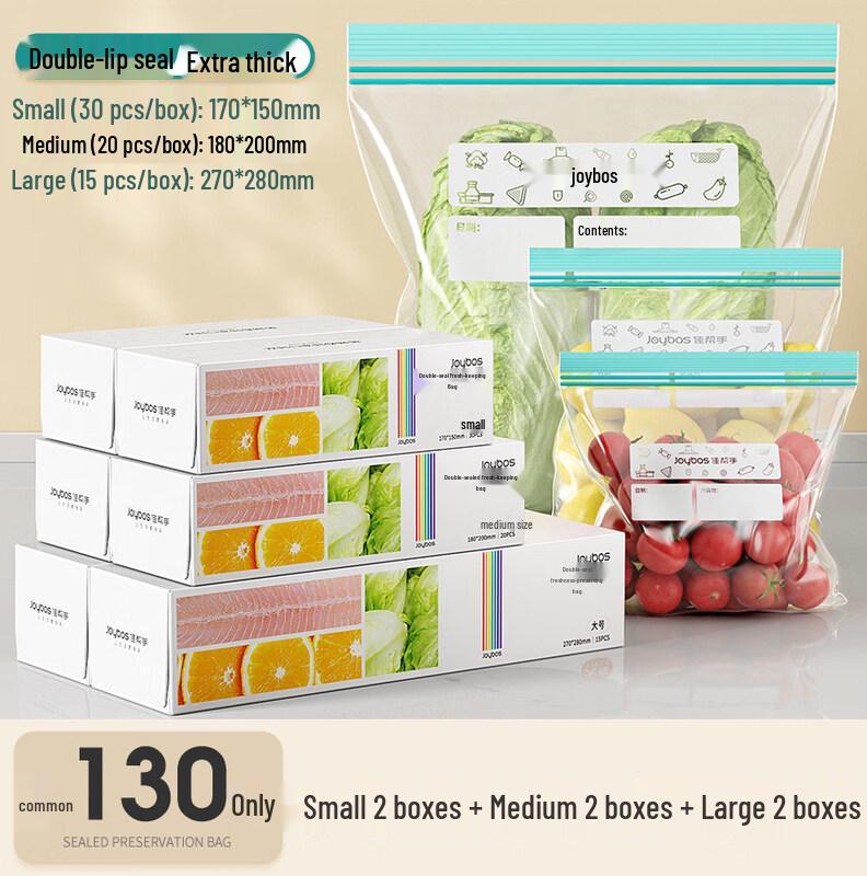 ZISIZ Food Grade Fresh-keeping Sealing Bags