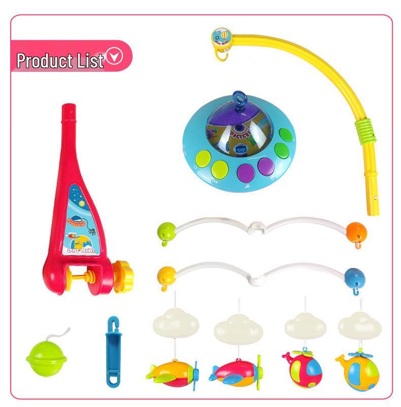 Free Shipping: Musical Rotating Crib Mobile with Projection for Newborns and Babies (0-1 Year)