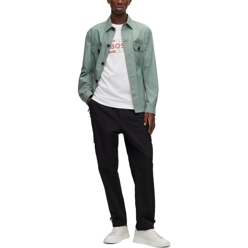 HUGO BOSS SS23 T Shirt Men's White 50486210-100