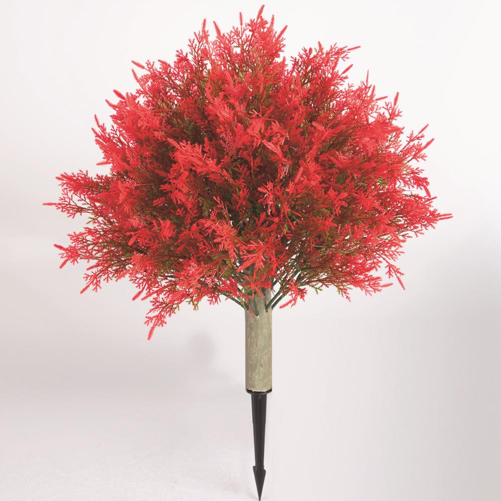 Artificial Cypress Topiary Tree with Ground Spike, Fake Evergreen Tree for Porch, Artificial Plants for Outdoor Planters Indoor UV Resistant