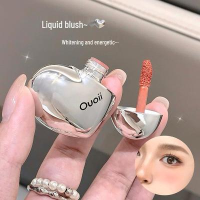 OUOII Heartbeat Blush Matte Liquid Multi-Use Cream Lipstick & Makeup Blush