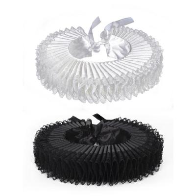 Adjustable Neck Ruff Elegant Elizabethan Collar Renaissances Cosplay Collar for Historical Themed Event