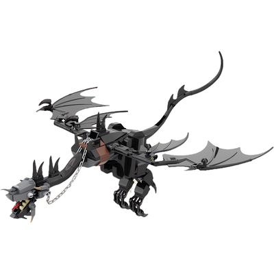 Le Modèle Briques Bête Ailée Anneaux Série de Films Bête Bloc de Construction Créatif DIY Assemblage Collection Jouets Cadeau