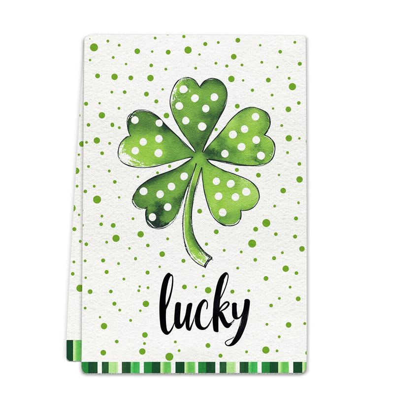 JIT Dropshipping Thanksgiving & Halloween Microfiber Kitchen Towels - Holiday Decorative Dish Towels