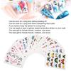 30 Sheets Butterfly Nail Stickers Nail Art Water Transfer Sticker with Butterfly Flower Patterns for DIY Nails