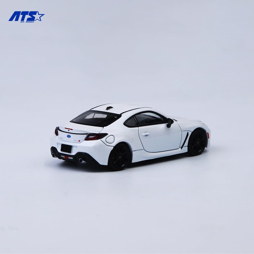 HobbyJAPAN ATS-MODELS Subaru BRZ White 1/64 Finished Model ATS880402
