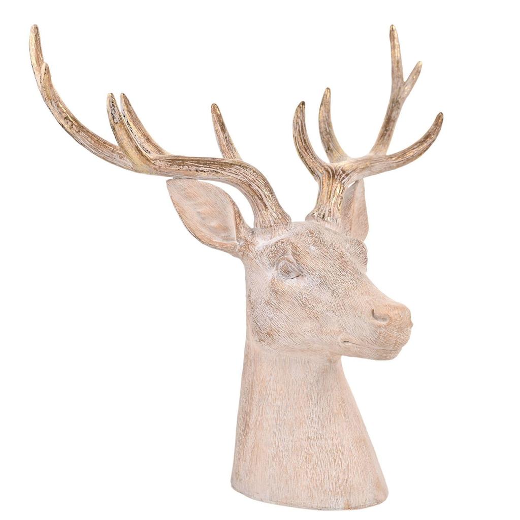 Deer Head Figurine