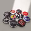 4 szt. 56 mm 5,6 cm logo fiat nakładka na środek piasty koła samochodu nakładka na felgę akcesoria do stylizacji pyłoszczelna odznaka dla fiat 500 Abarth