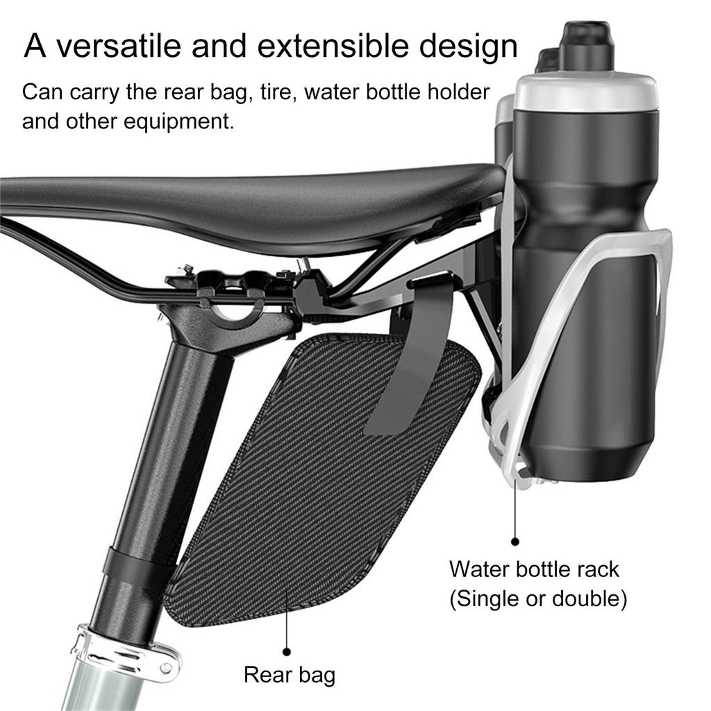 Universals Bike Bottles Cage Saddles Mount Adapter Seats Rack Adapter Light Weight Saddles Cage Converter Easy to Use