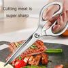 Kitchen Scissors Multifunctional Stainless Steel SK5 Sharp Poultry Shears Fish Chicken Bone Remover Meat Household Food Cutter