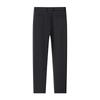 Autumn And Winter New Nylon Men'S Casual Suit Pants Fleece Thickened Warm Men'S Straight Navy Blue Nine-Point Pants