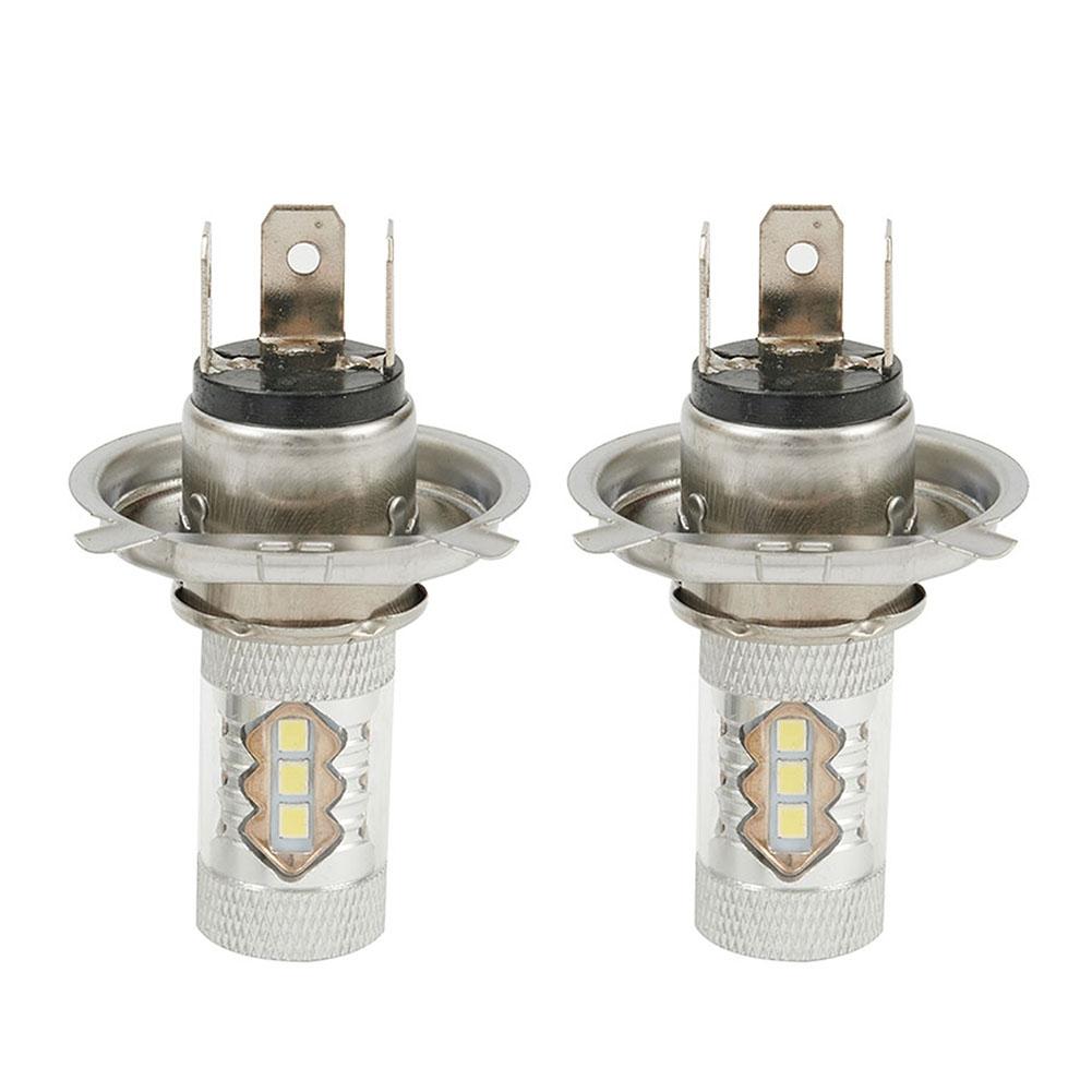 LED Fog Light Bulbs High Lighting Plug And Play 50