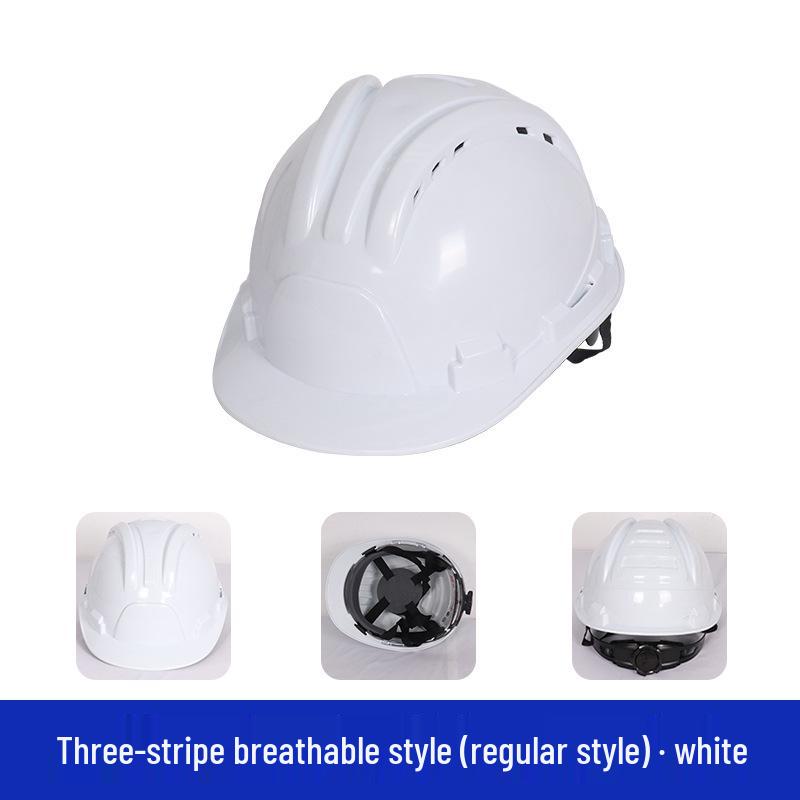 Atmungsaktiver ABS-Schutzhelm für Herren – Dreirippen-Design, verstärkt für erhöhten Schutz